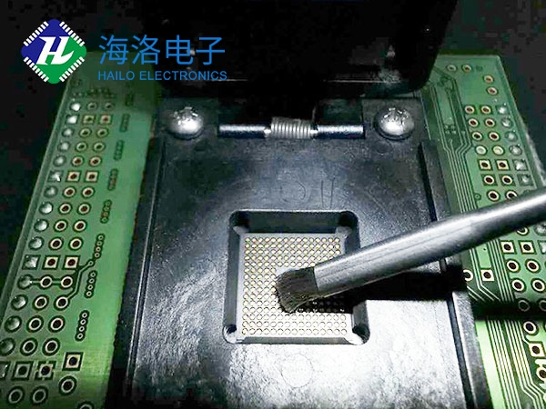 BGA烧录座纳米刷